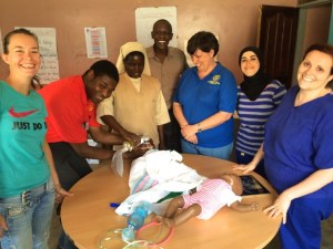 The Vocational Training Team from District 1090 that visited Kamuli Hospital in April 2014.