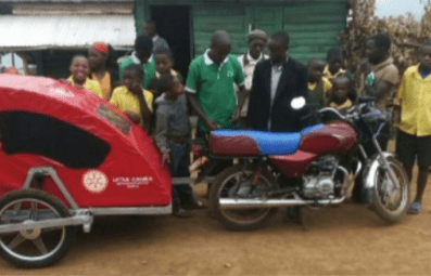 motor cycle ambulance